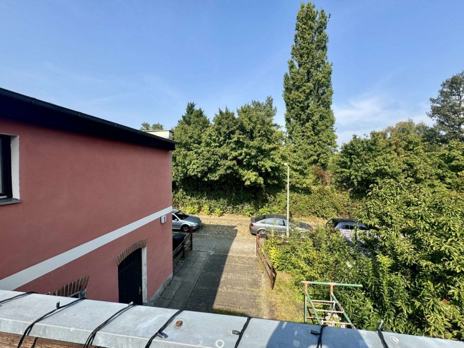 Ausblick Terrasse Einfamilienhaus Berlin