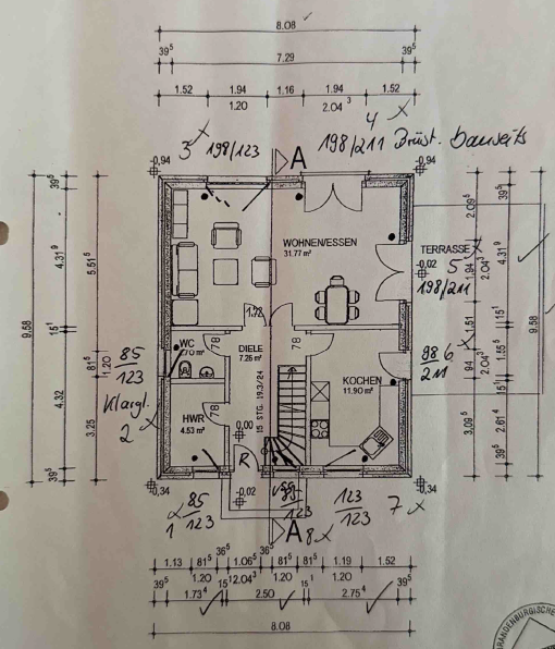 Grundriss EG Einfamilienhaus Liebenwalde