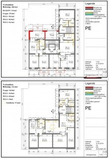 Grundriss 1.OG & DG ohne Namen +++Neuer Preis, Mehrfamilienhaus mit Aufstockungspotenzial+++