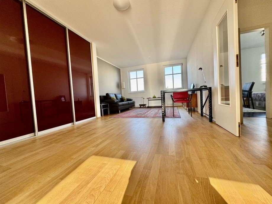 Wohnzimmer Terrassenwohnung Berlin