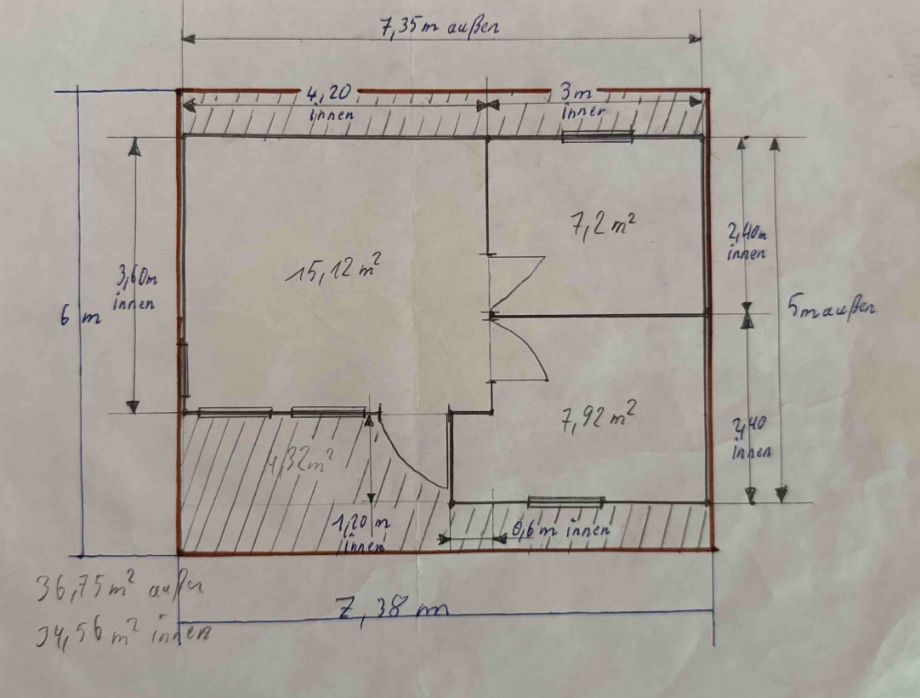 Grundriss Bungalow Einfamilienhaus Liebenwalde