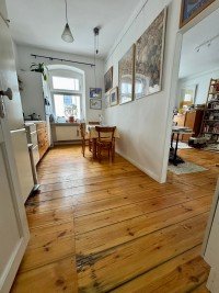 Bild (2e4bf65dc2d14b21622143808f286ef7): +++bezugsfreie 2-Zimmer-Altbauwohnung mit Dielenboden am Volkspark+++