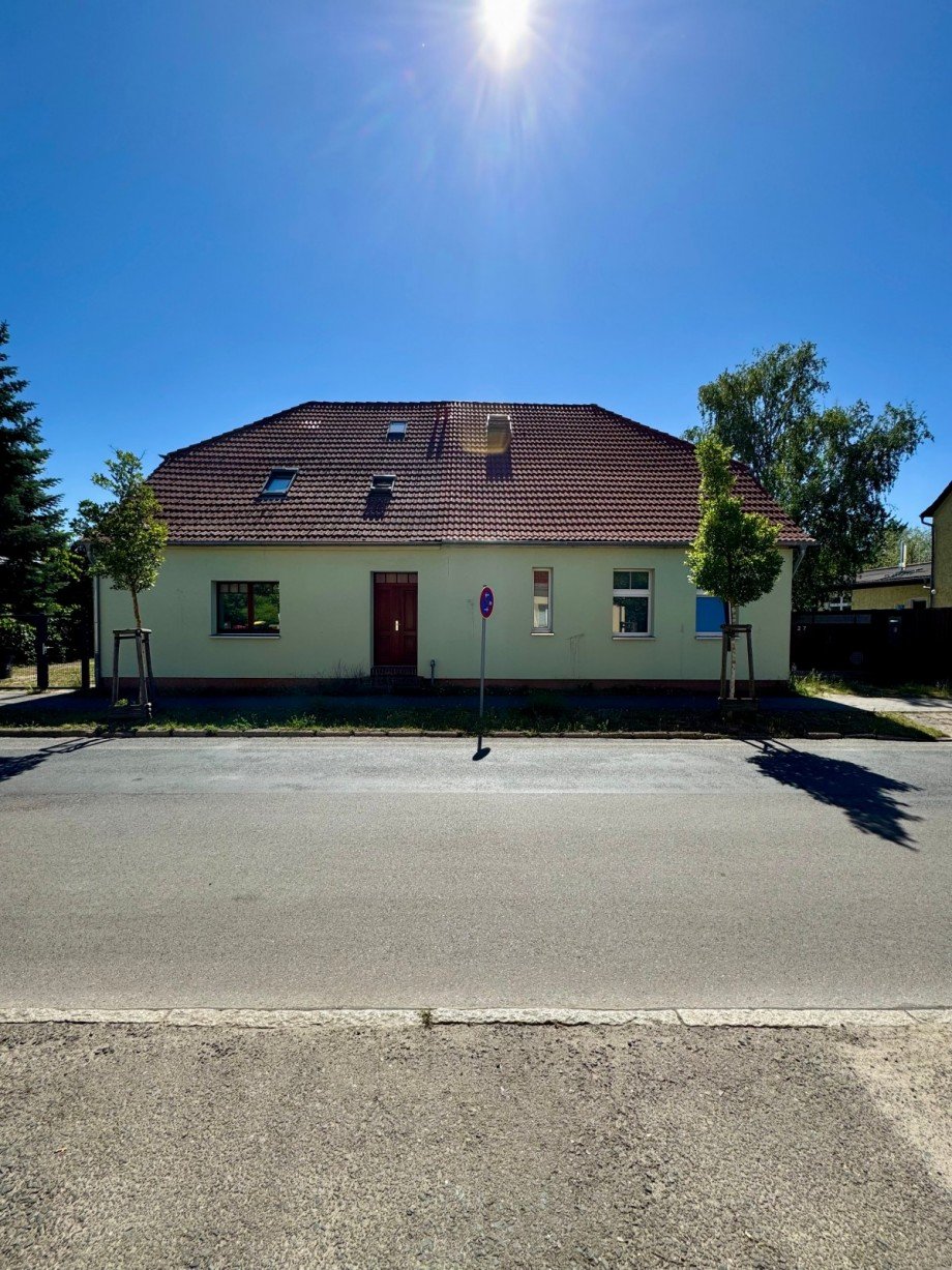 Hausansicht Doppelhaush�lfte Oranienburg