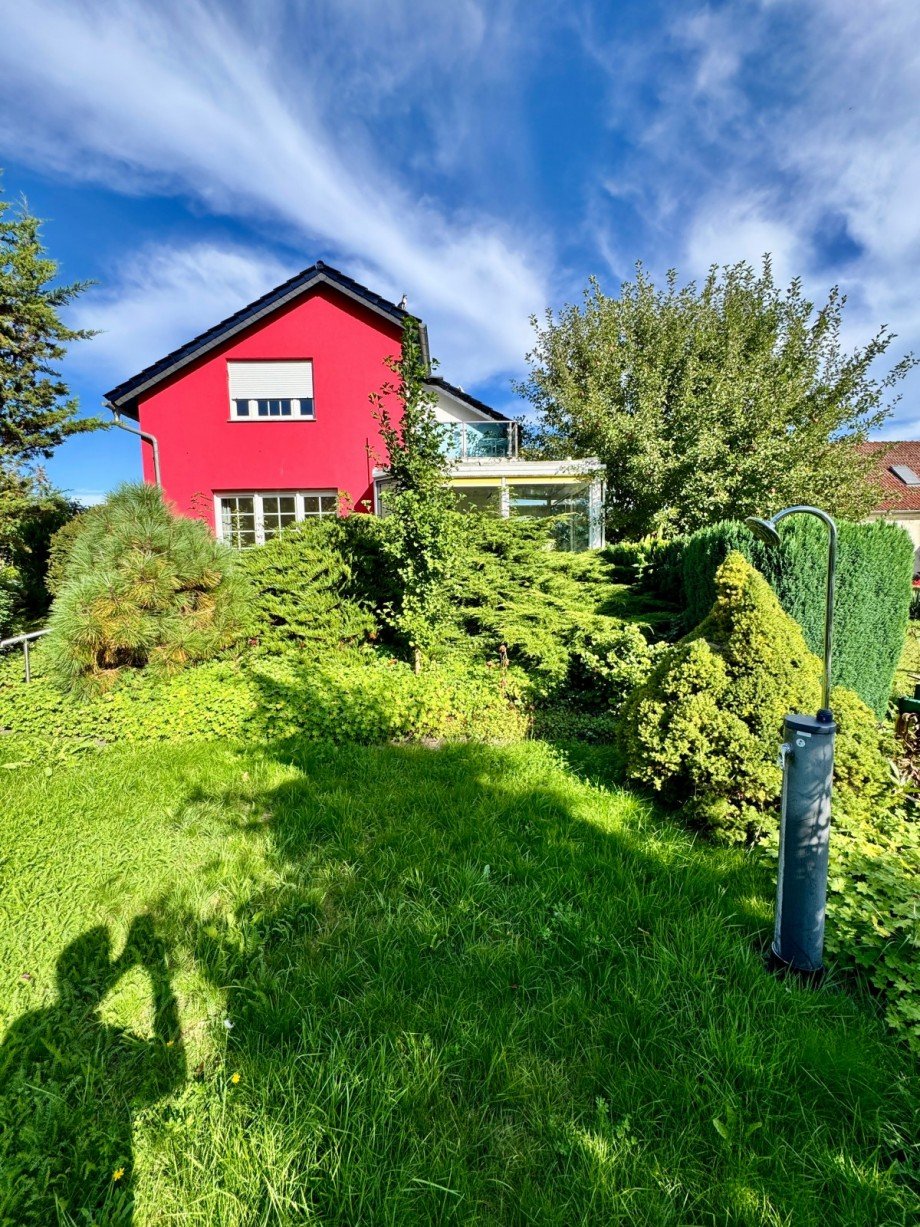 Hausansicht vom Garten Einfamilienhaus Liebenwalde