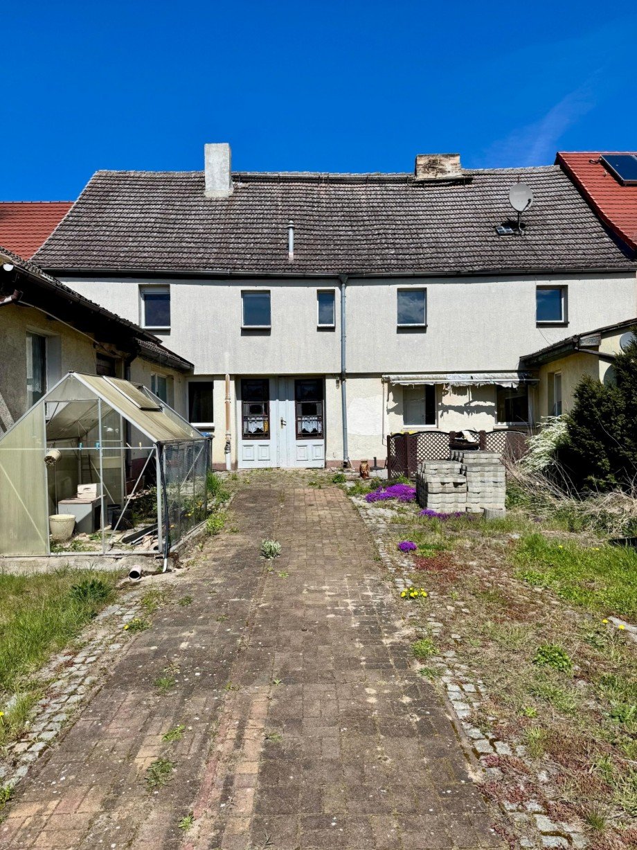 Haus Hofansicht Einfamilienhaus Liebenwalde