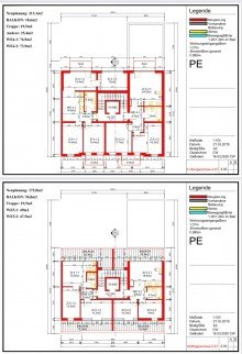 Grundriss Neubau 3.OG - DG ohne Namen +++Neuer Preis, Mehrfamilienhaus mit Aufstockungspotenzial+++