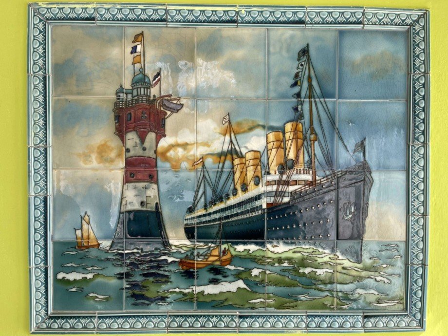 Fliesenmosaik Villa Wolgast