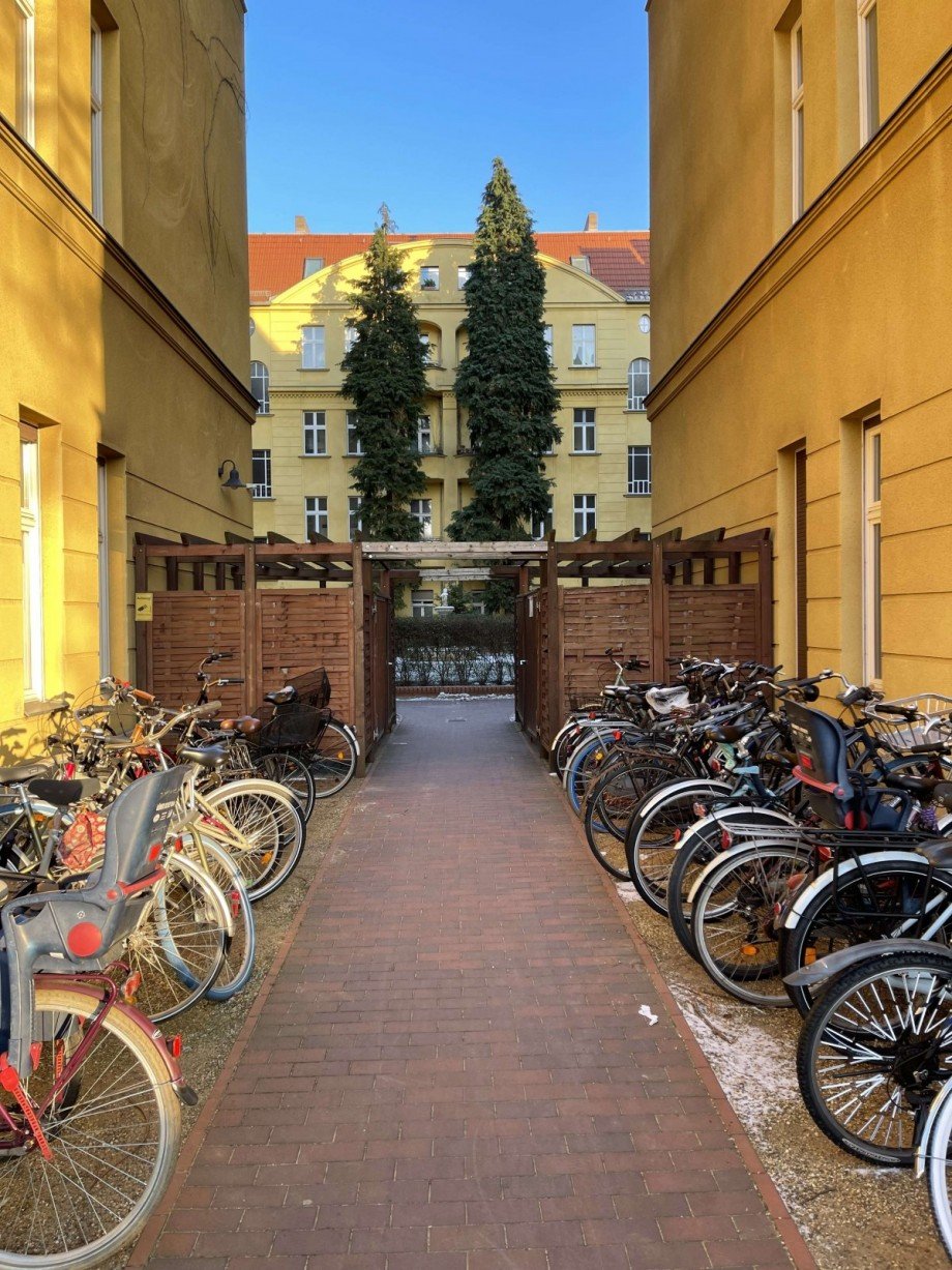 Fahrradstellpl�tze Erdgeschosswohnung Berlin