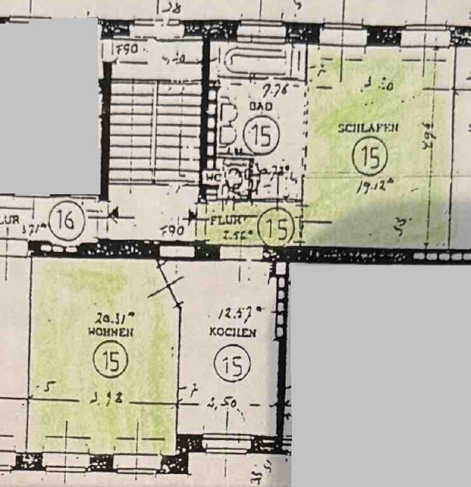 Grundriss Etagenwohnung Berlin