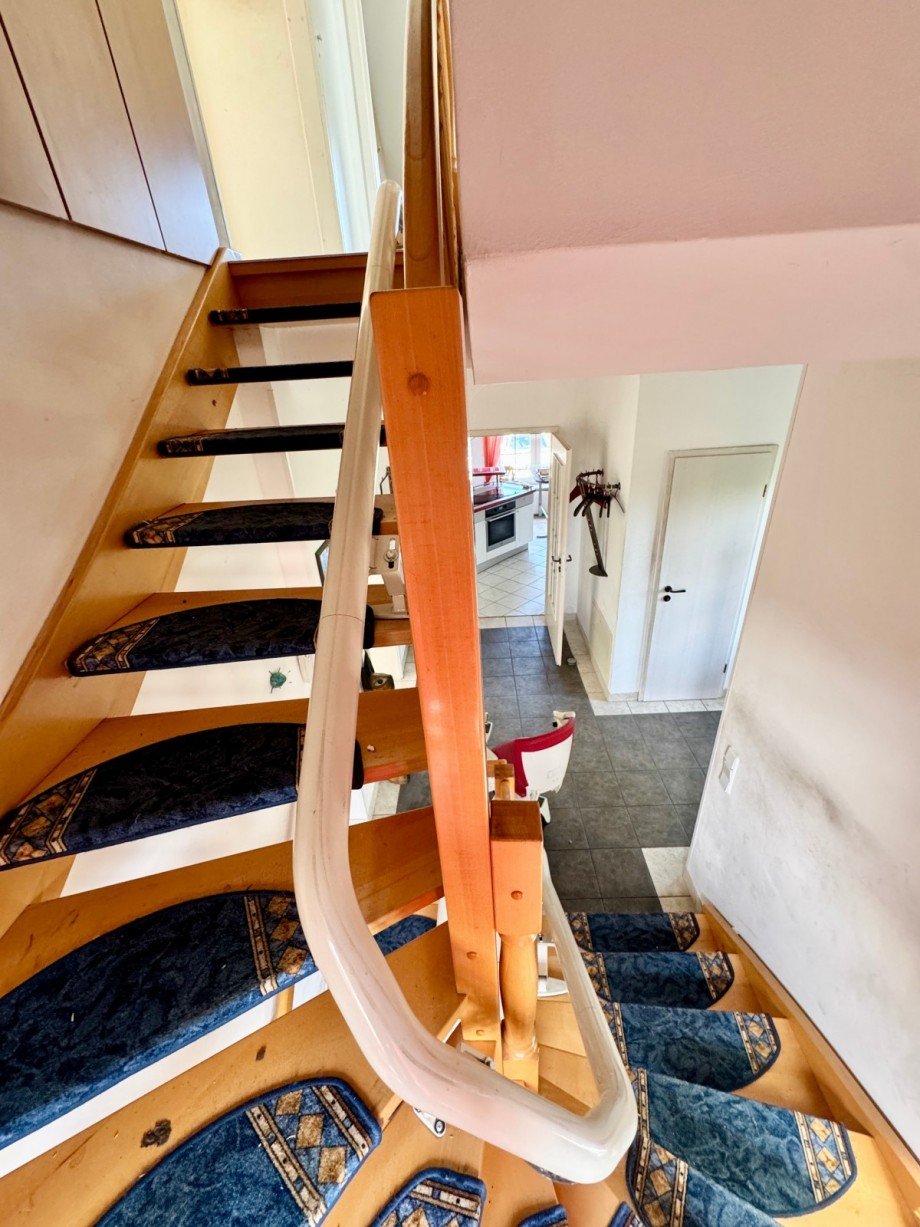Treppe ins OG Einfamilienhaus Liebenwalde