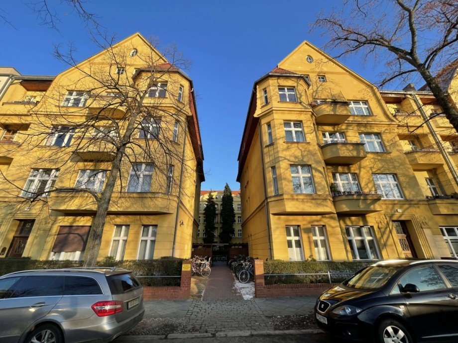 Hausansicht Erdgeschosswohnung Berlin