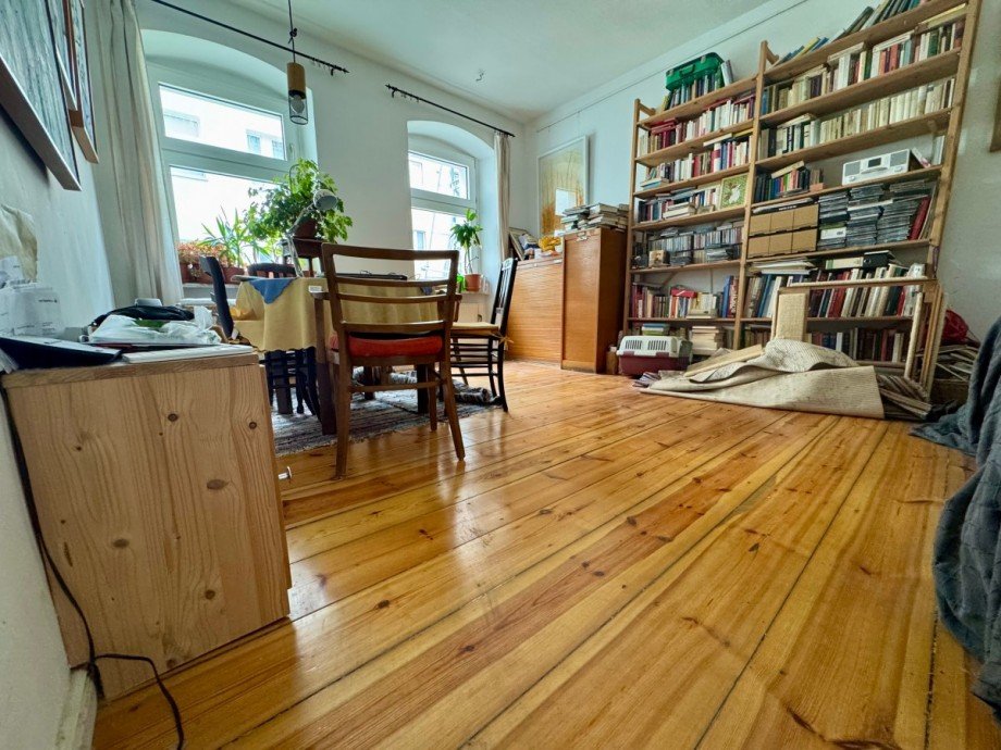 Wohnzimmer Etagenwohnung Berlin