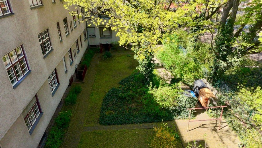 Fensterblick K�che Wohnung Berlin