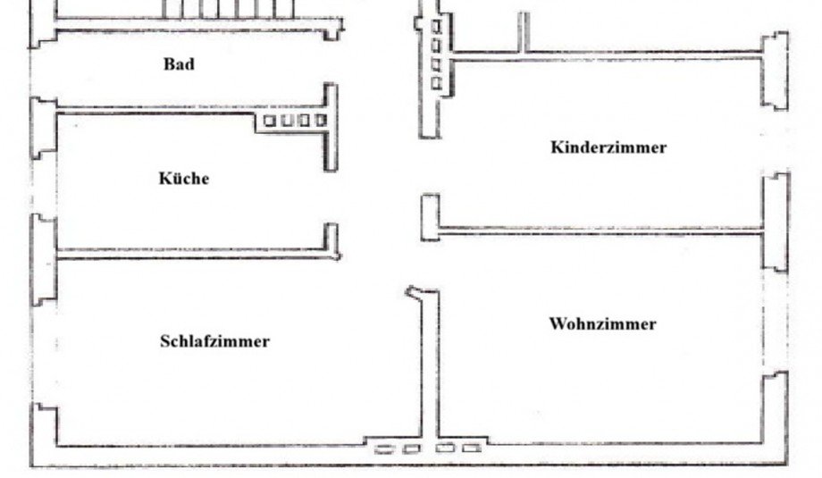Grundriss Etagenwohnung Magdeburg