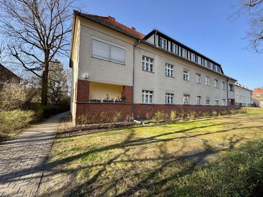 Hausansicht Erdgeschosswohnung Berlin