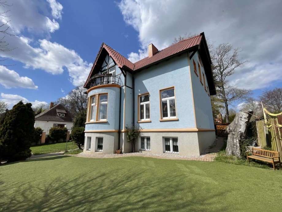 Hausansicht Villa Wolgast