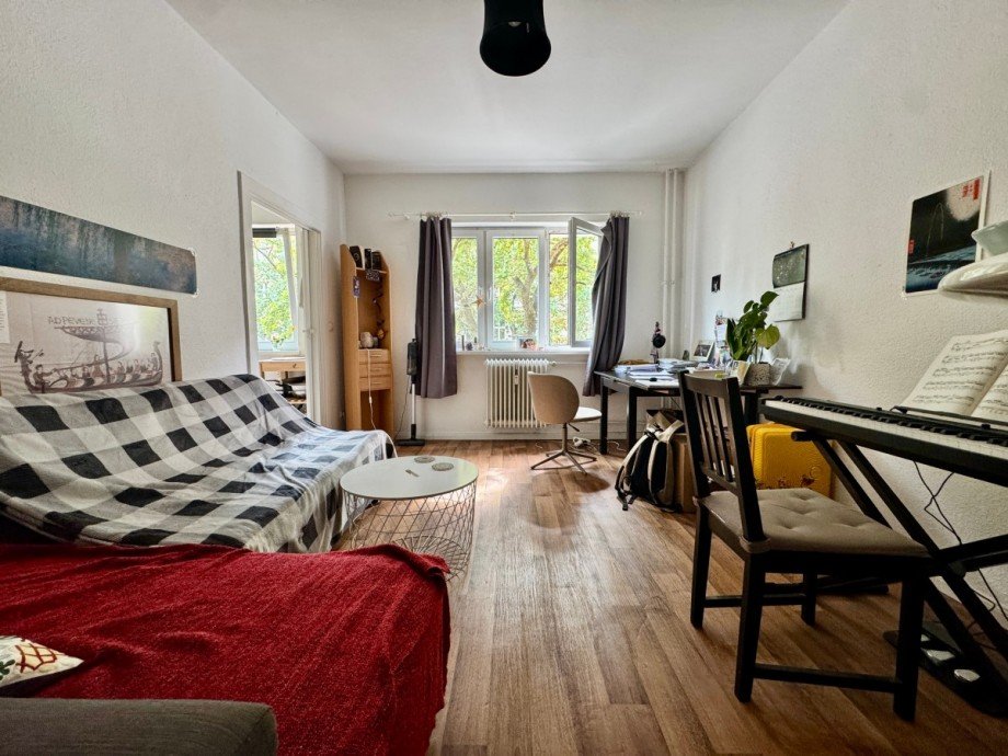 Wohnzimmer Etagenwohnung Berlin