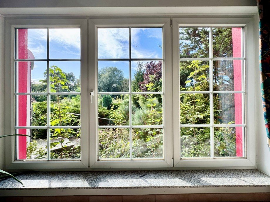 Fensterblick Wohnzimmer Einfamilienhaus Liebenwalde