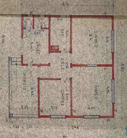Grundriss Wohngrundst�ck Wandlitz