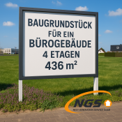 Hauptbild Attraktives unbebautes Grundst�ck mit Baugenehmigung in Waltersdorf - ideal f�r B�rogeb�ude
