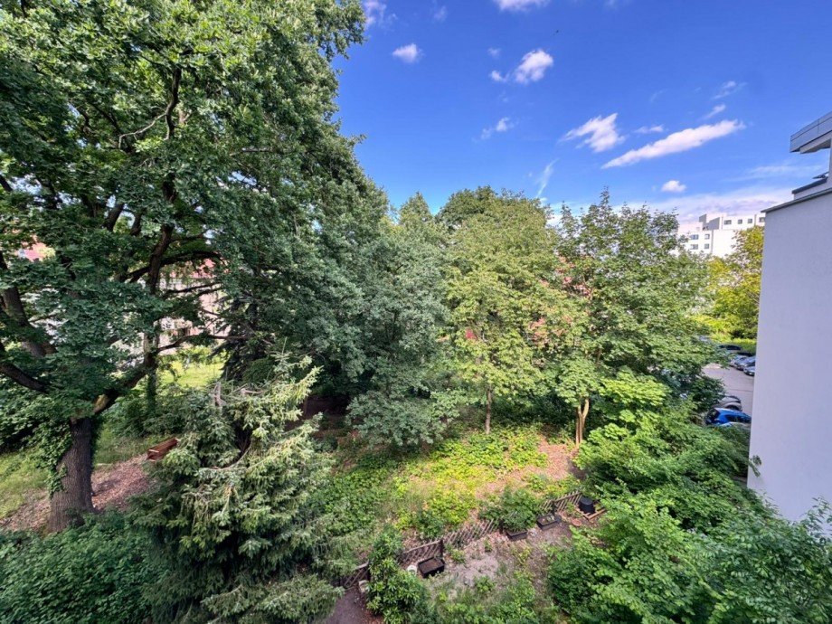 Fensterblick K�che Etagenwohnung Berlin