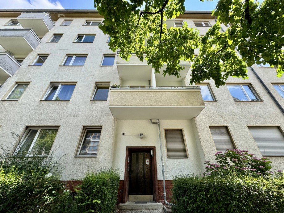 Hausansicht Erdgeschosswohnung Berlin