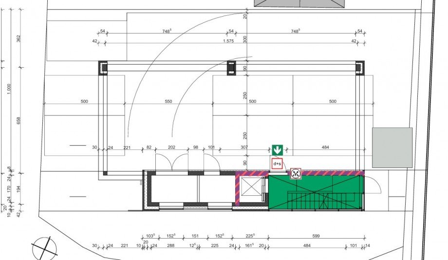 Grundriss EG Wohngrundst�ck Sch�nefeld