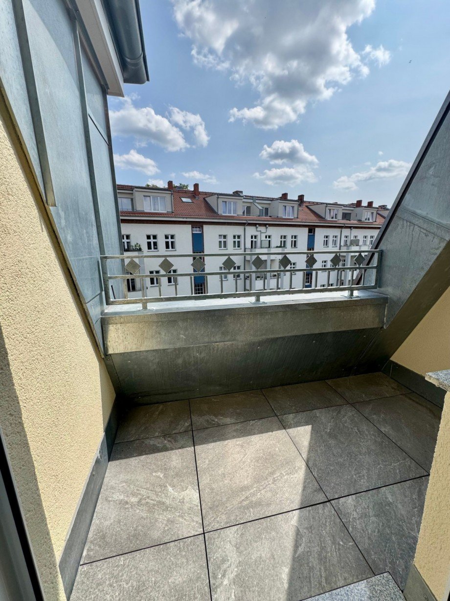 Balkon 4.OG Dachgeschosswohnung Berlin