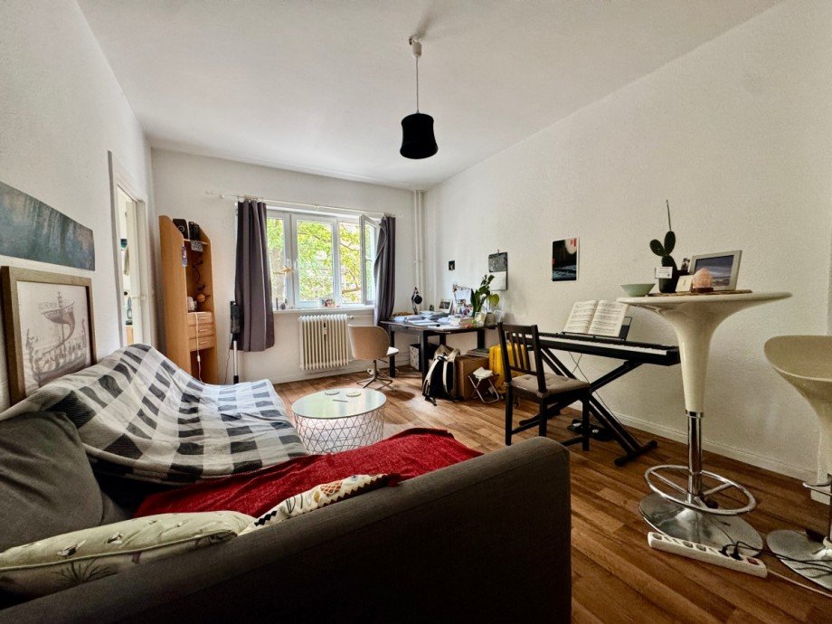 Wohnzimmer Etagenwohnung Berlin