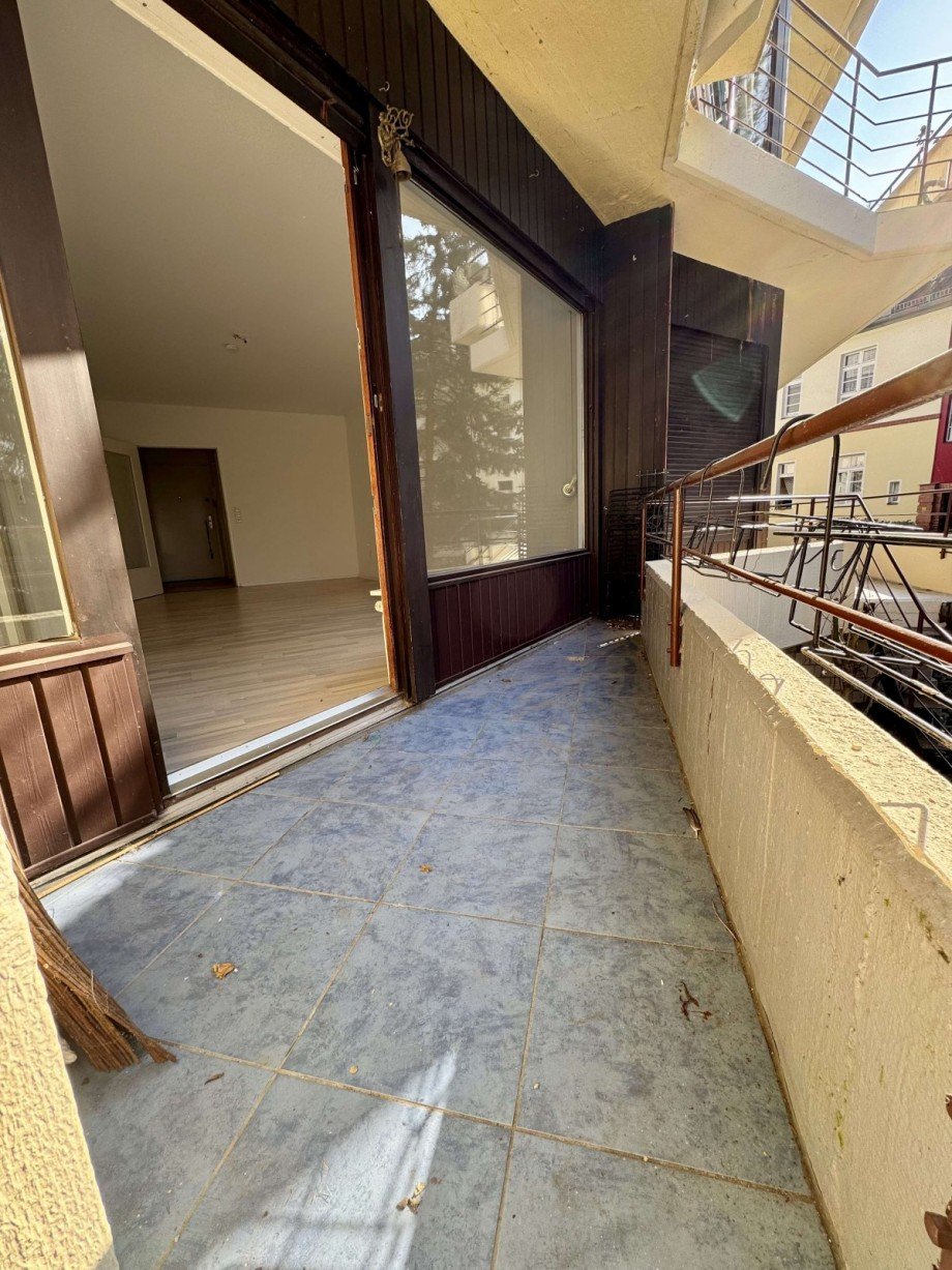 Balkon Erdgeschosswohnung Berlin